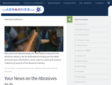 Tablet Screenshot of abrasiveshub.com